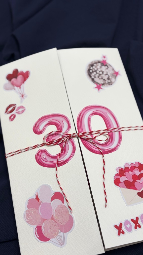 Cute Birthday Card (Trifold)