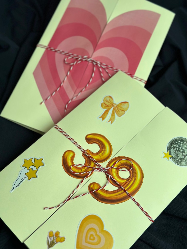 Cute Birthday Card (Trifold)