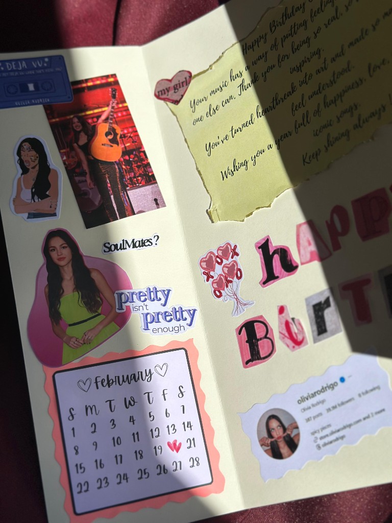 Cute Birthday Card (Trifold)