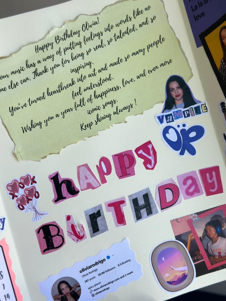 Cute Birthday Card (Trifold)