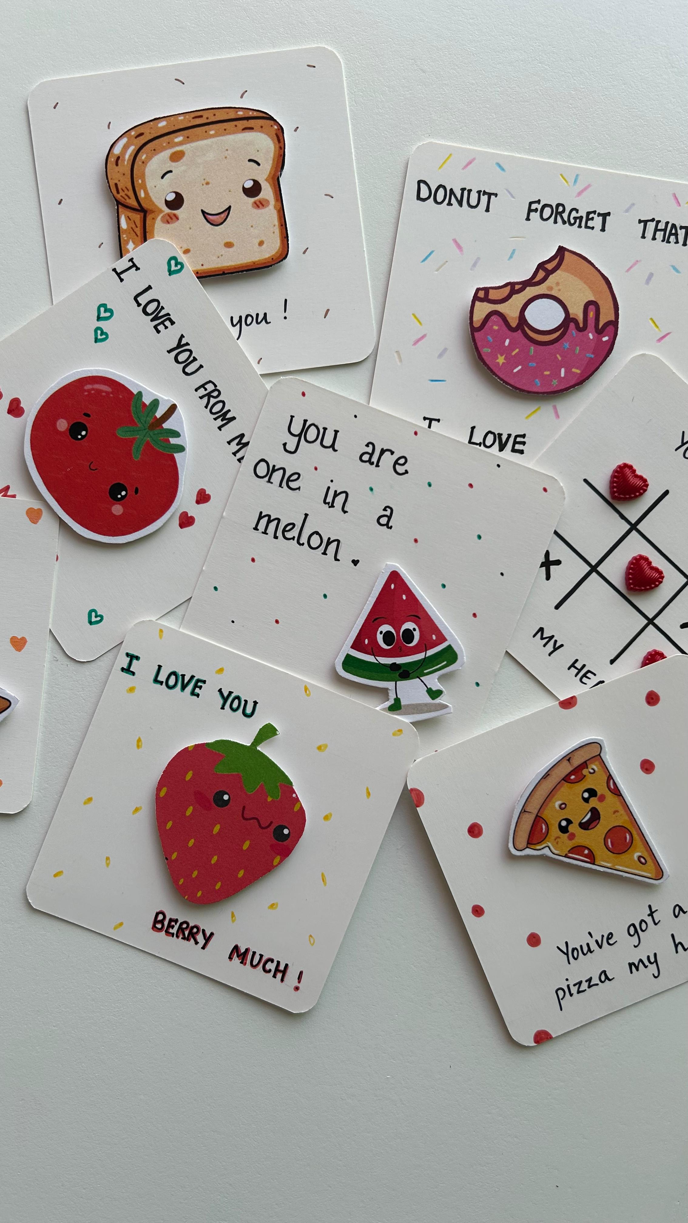 Handmade pun cards